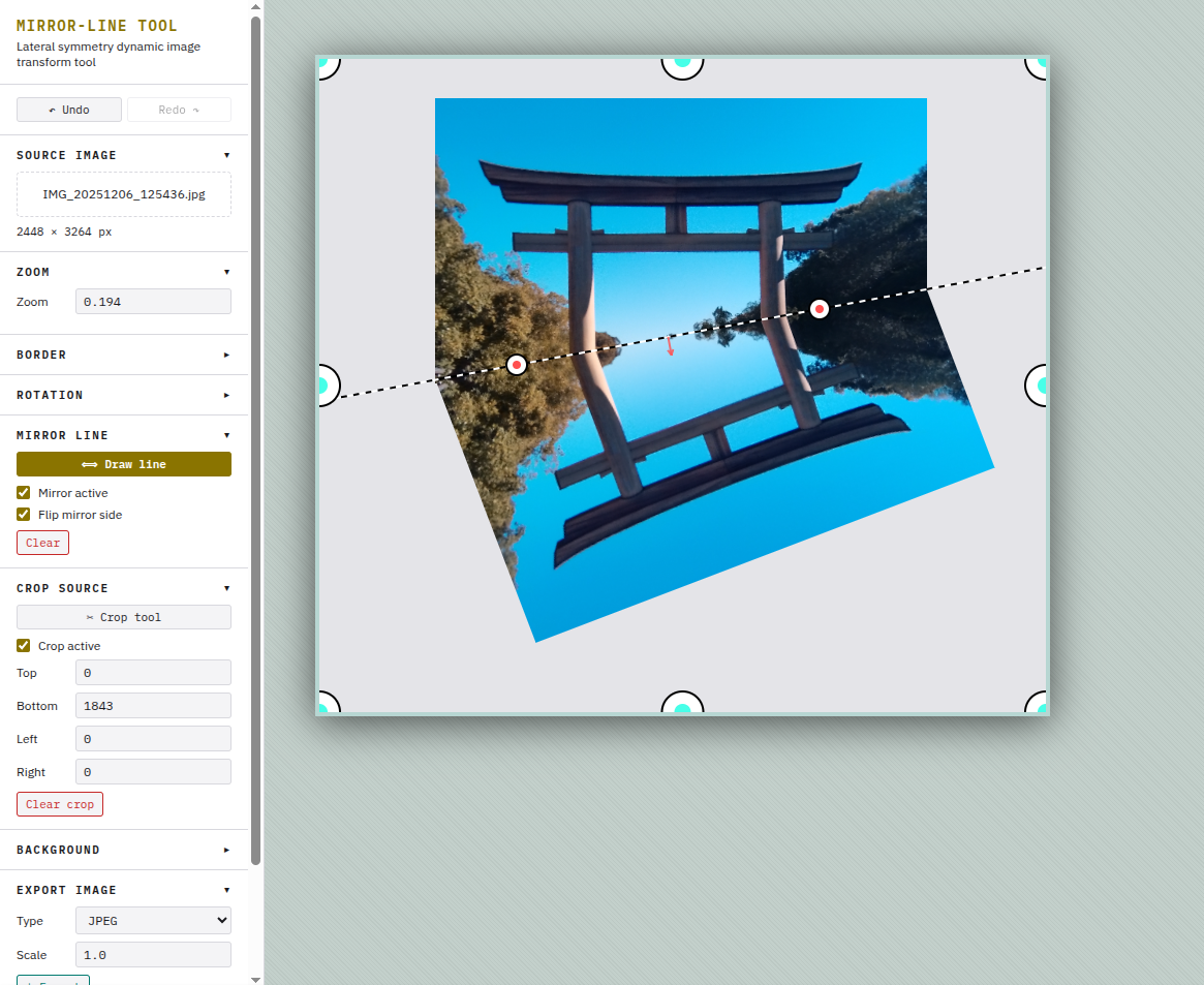 Mirror Line Tool
